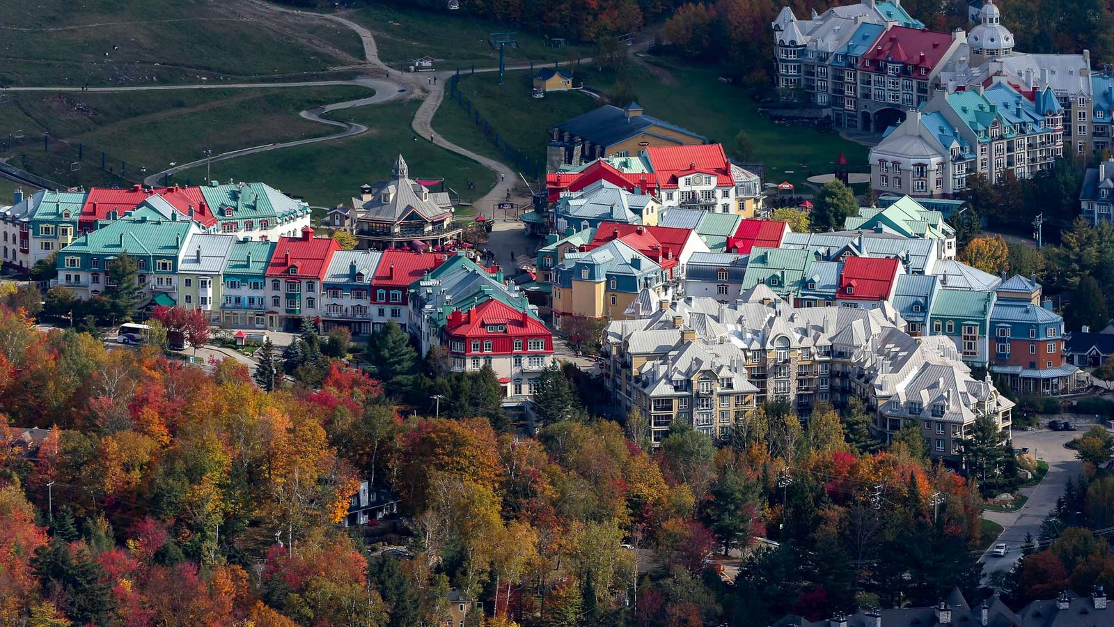 The Village at Mont Tremblant, Quebec.